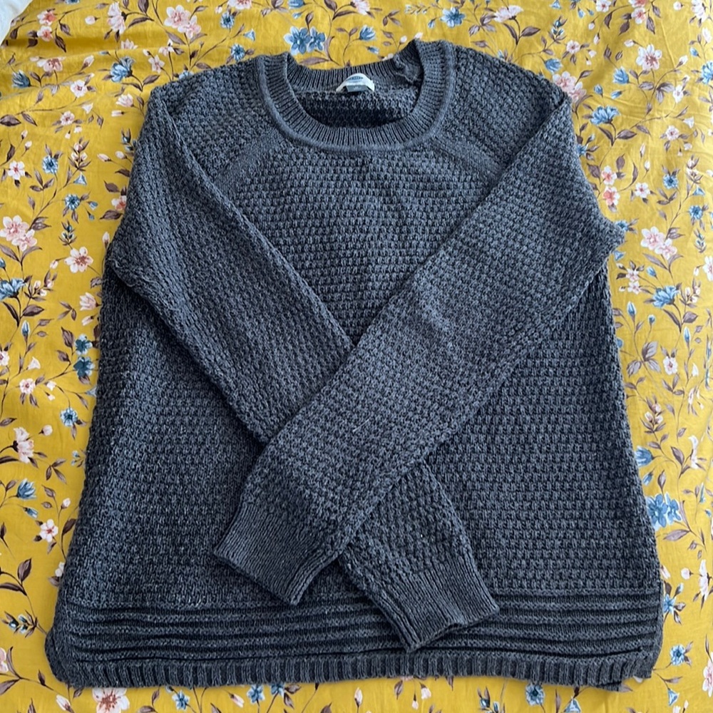 Old Navy Dark Gray Sweater